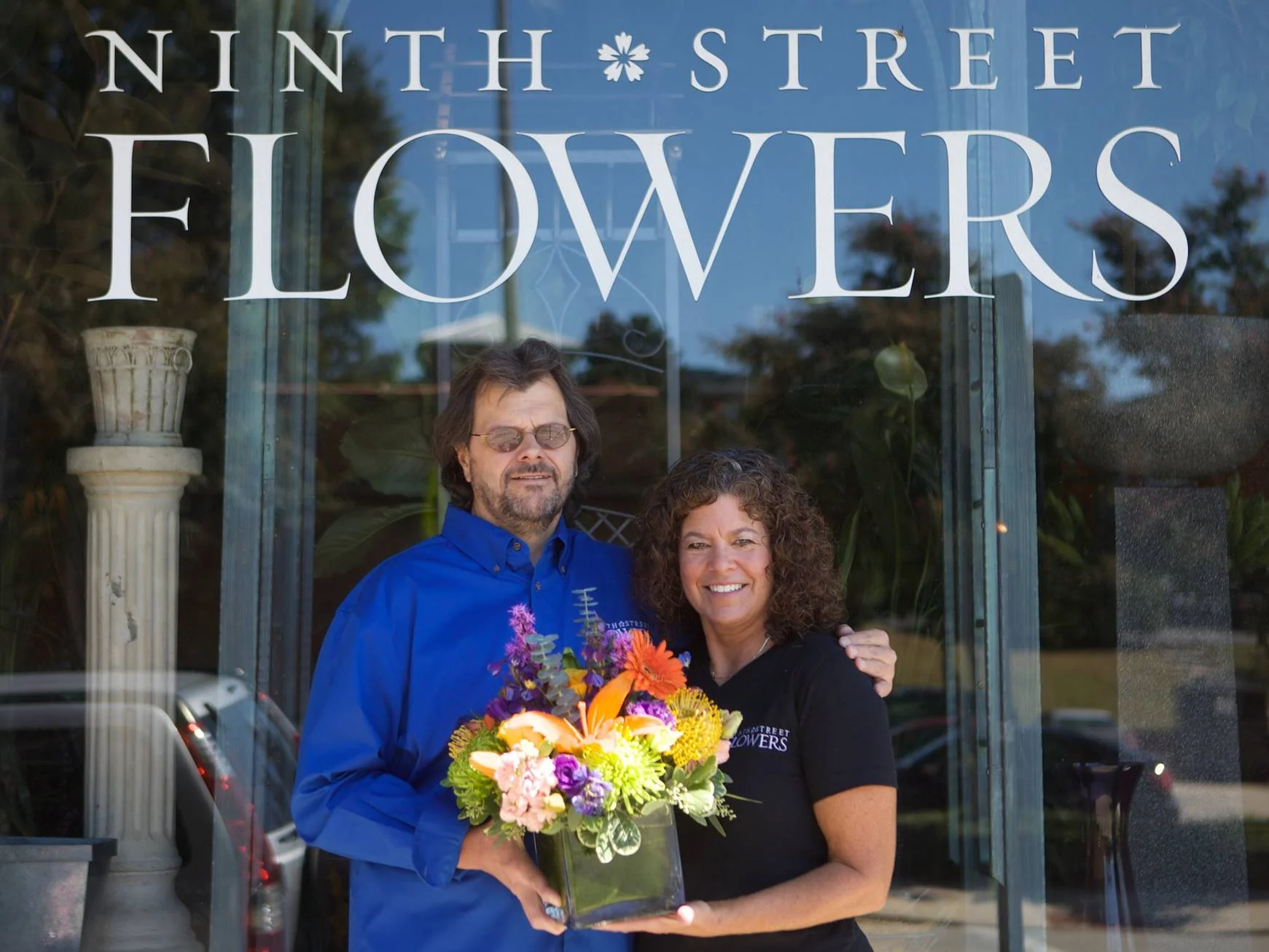 Larry and Lea Wood of Ninth Street Flowers — Discover Ninth Street